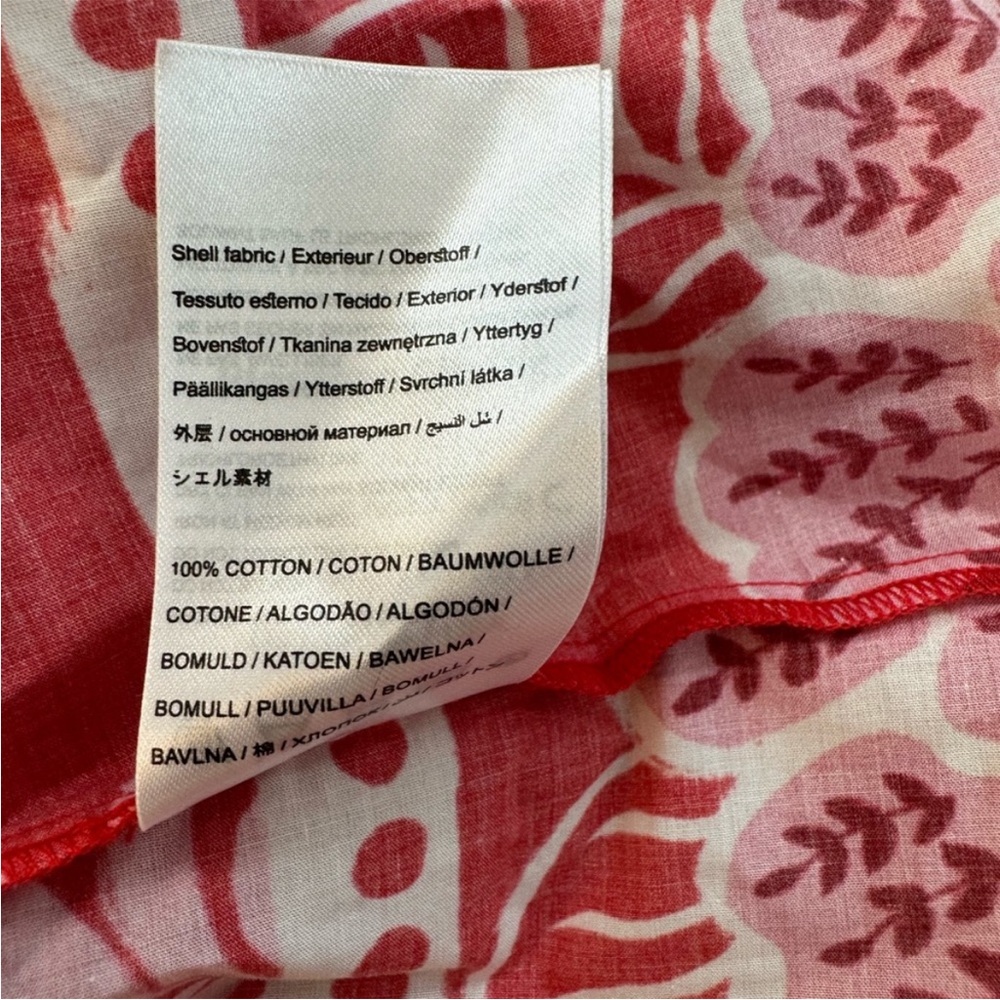 ‼️SALE‼️ NWOT FARM Rio Red Summer Sunrise
Organic Cotton Mini Dress - Picture 8 of 8